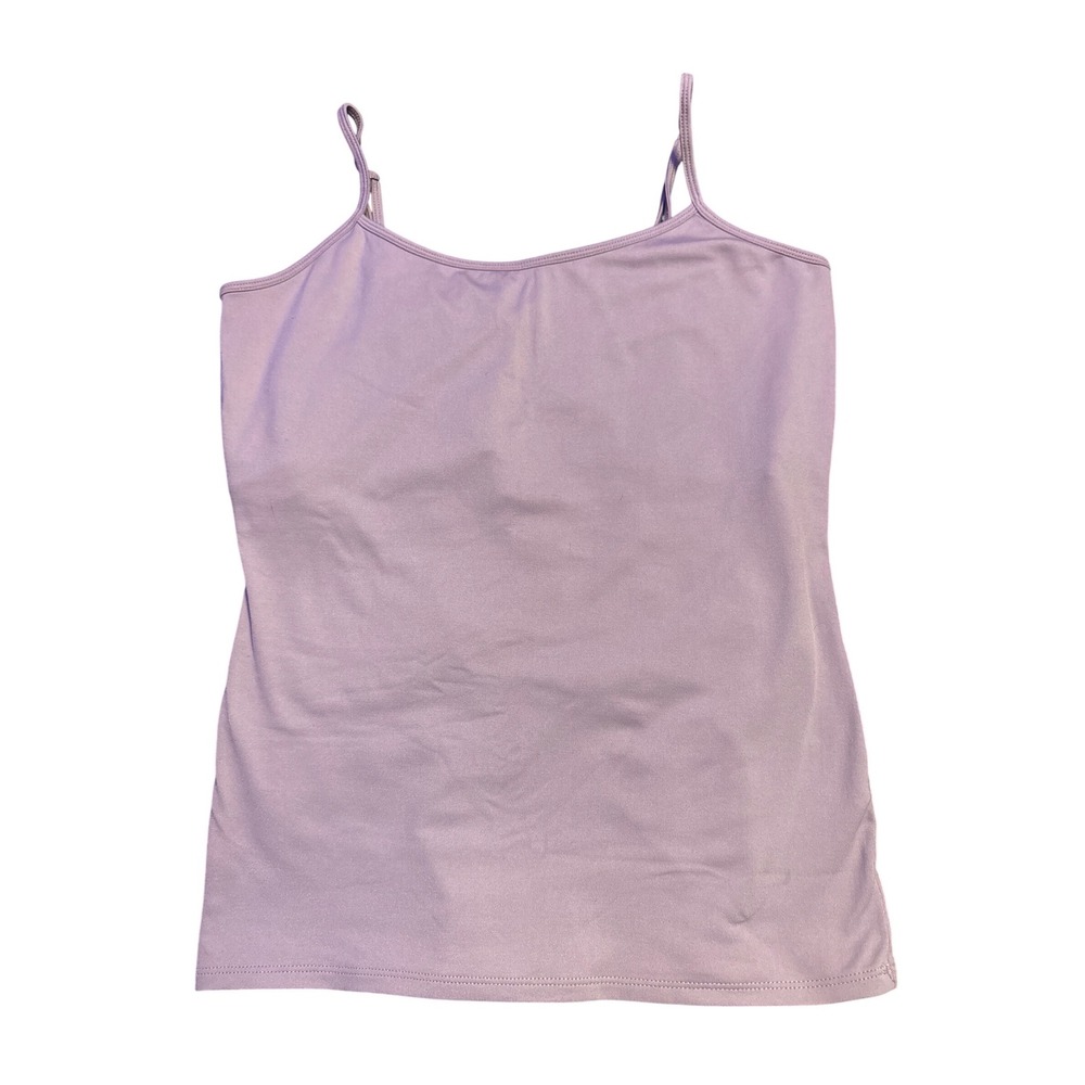 White House Black Market Women's Lilac Shelf Bra Camisole Tank Top Size Medium
